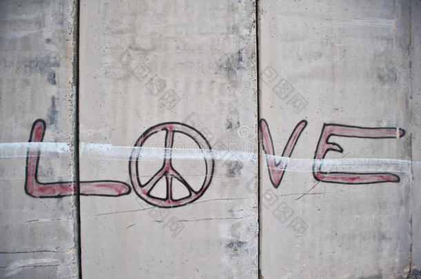 以色列隔离<strong>墙</strong>涂鸦