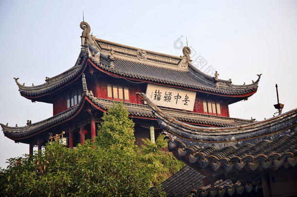 中国苏州古城盘门水门
