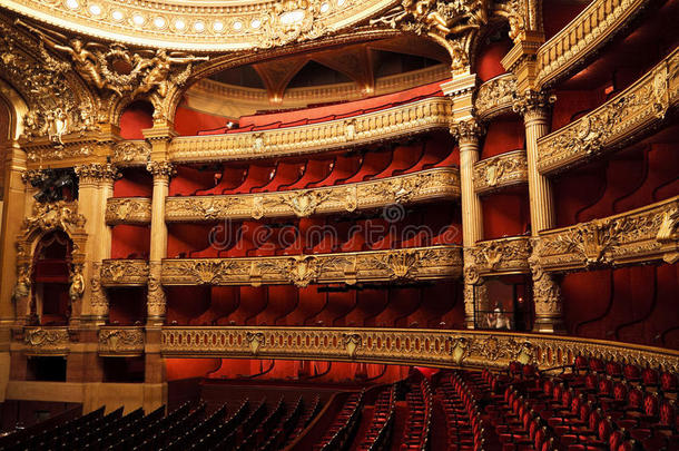 歌剧院或宫廷装饰。法国巴黎。