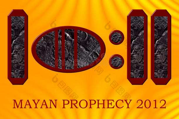 玛雅象形文字系统中的2012年