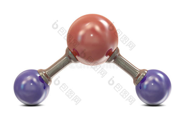 红<strong>蓝球</strong>水分子结构