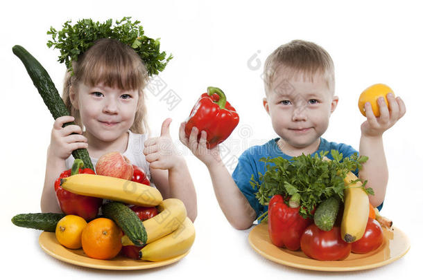 儿童健康食品。