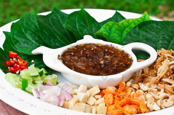 泰国的一种好吃的食物，叫缅康