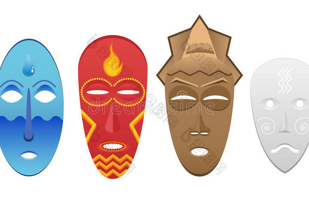 4个元素面具