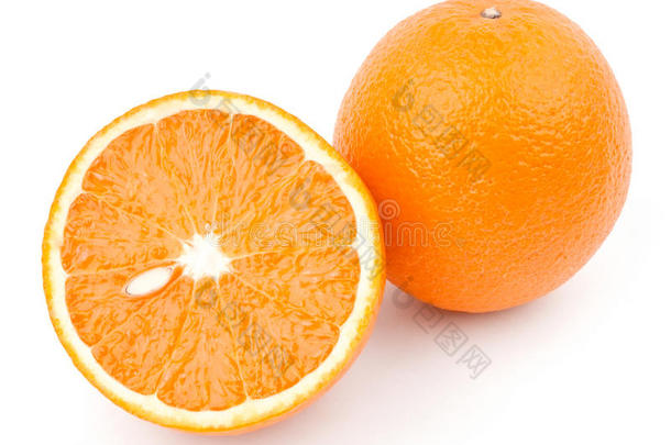 橙色和半橙色