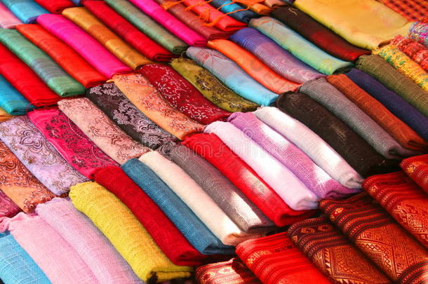 老挝丝绸