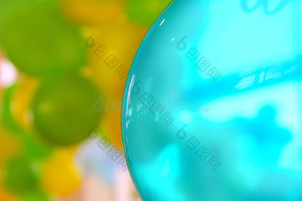 彩色气球背景图案背景