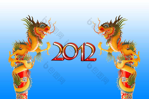 2012<strong>龙年背景</strong>剪接路径