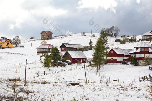 冬季的sirnea村