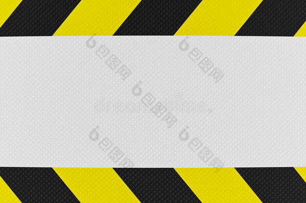 黄色和黑色警告标志