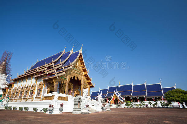 泰国北部美丽的寺庙
