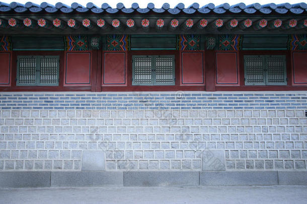 韩式老墙老宅