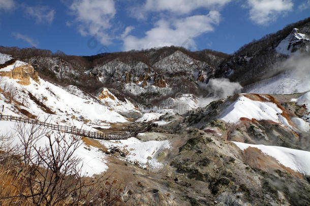 日本北海道noboribetsu温泉