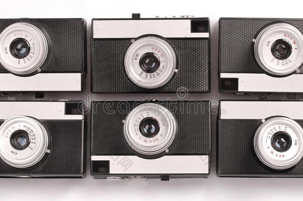 六台复古洛美胶卷相机