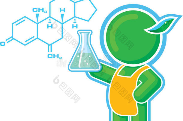 化学教师的绿色英雄
