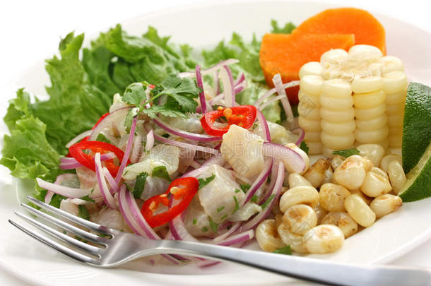 ceviche，海鲜，秘<strong>鲁菜</strong>