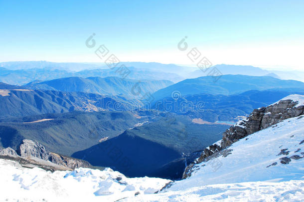 玉龙雪山顶