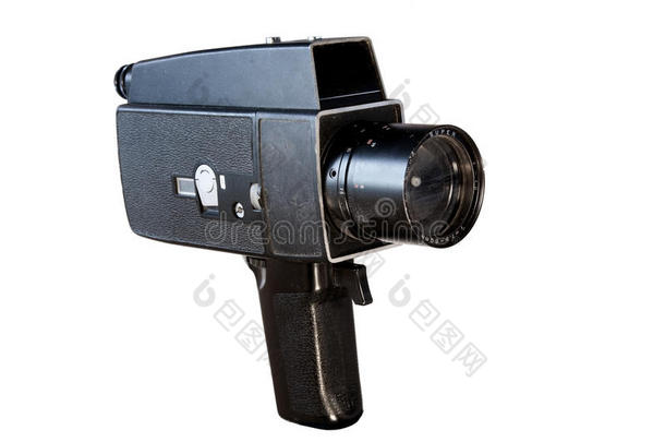 老式8毫米电影摄影机