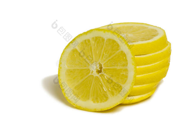 柠檬片堆