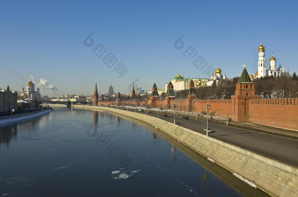 莫斯科、克里姆林宫和耶稣基督大教堂
