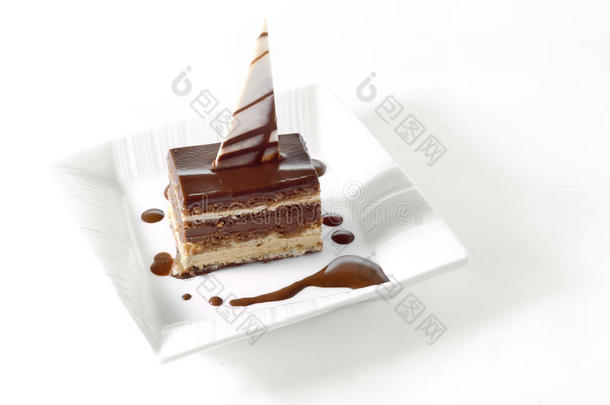 巧克力蛋糕甜点