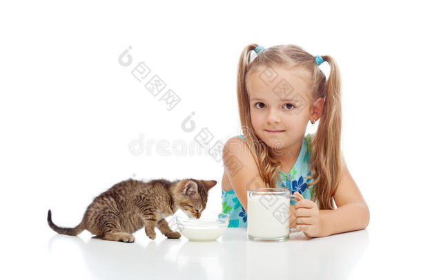 一点新鲜牛奶对小孩子有好处