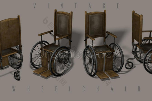 老式轮椅