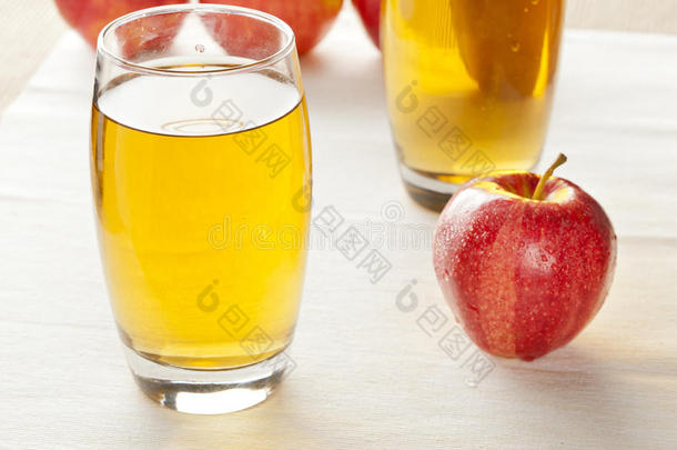 清爽有机苹果汁