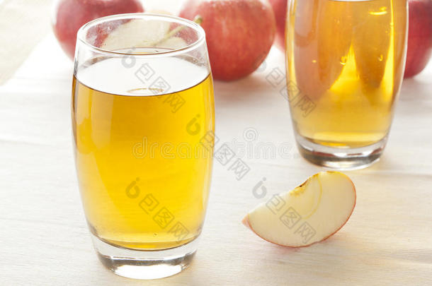清爽有机苹果汁