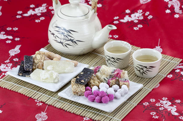 中国传统茶小吃
