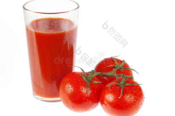 新鲜番茄汁