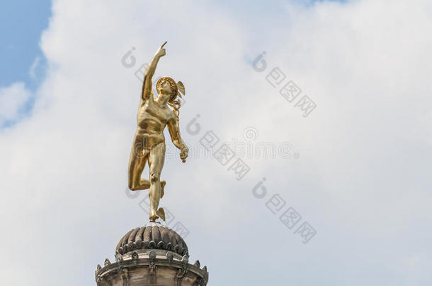 德国施洛斯普拉茨<strong>水星</strong>雕像