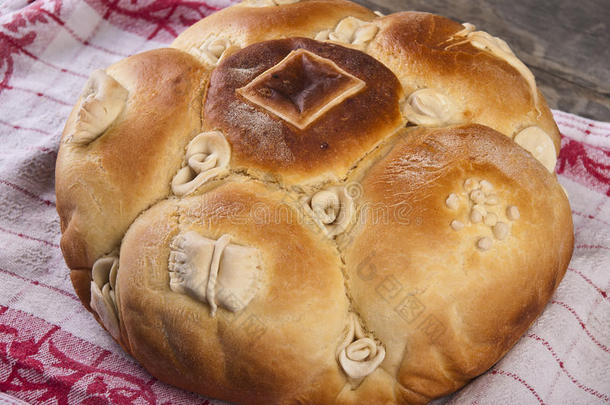 塞尔维亚<strong>传统节日</strong>面包