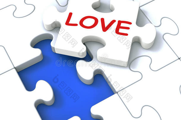 爱情拼图显示爱情情侣
