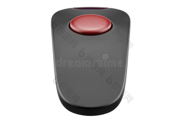 红色按钮黑色遥控器