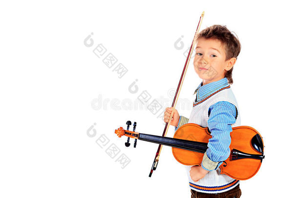小提琴男孩