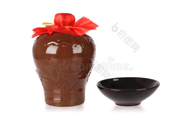陶瓷碗米酒罐