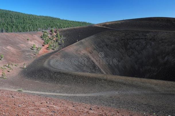 拉森火山，加利福尼亚州，美国