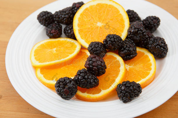 抗氧化剂浆果黑色黑莓柑橘