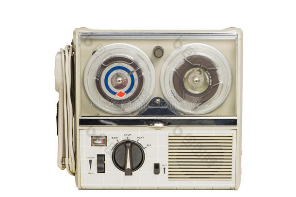 小型旧磁带录音机02