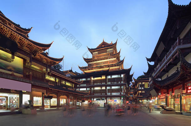 上海豫园购物中心夜景