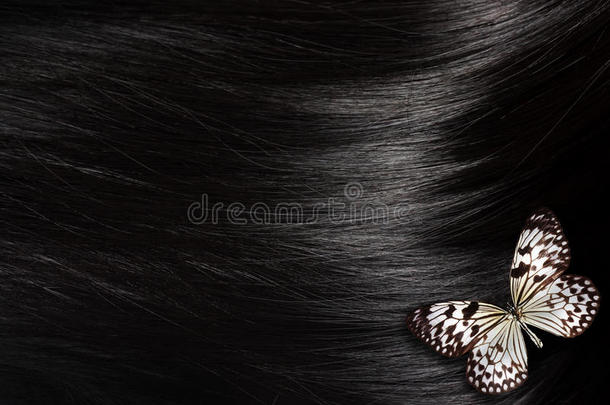 黑发蝴蝶