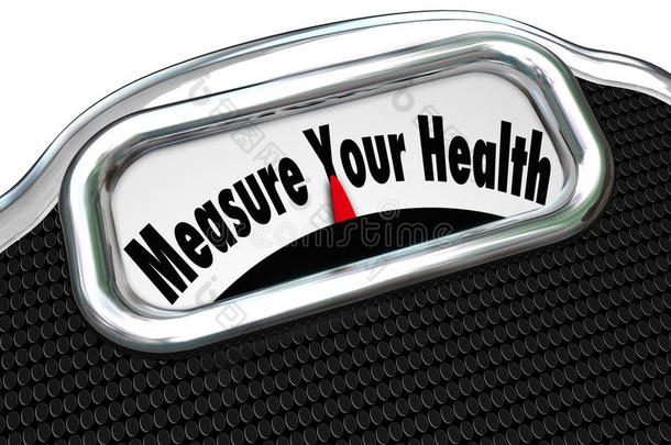 测量你的<strong>健康</strong>量表减肥<strong>健康体检</strong>