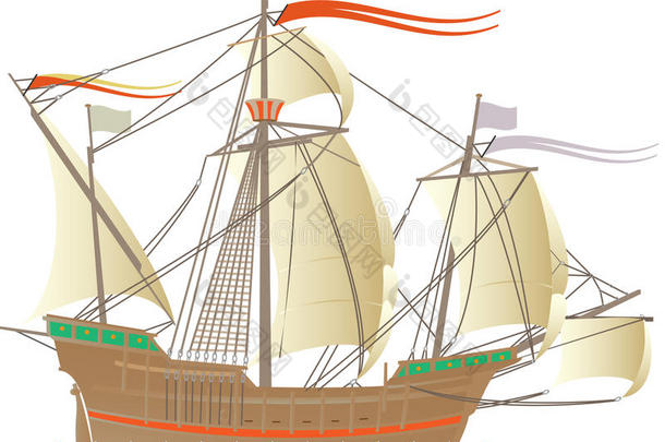 哥伦布船