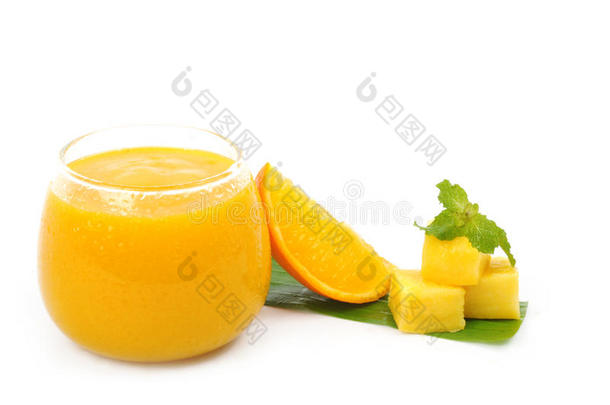 鲜芒果汁