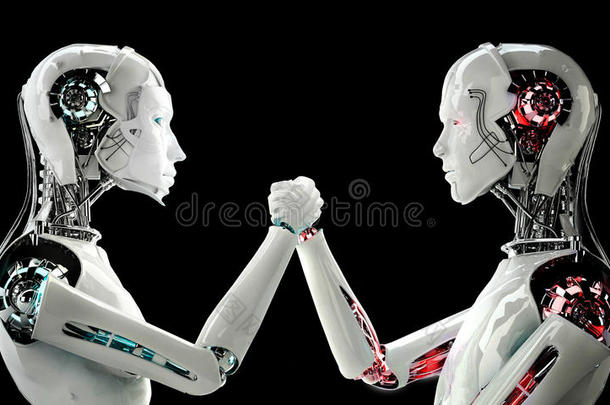 男机器人vs女机器人