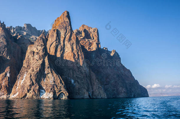 <strong>海滨夏日</strong>风景。苏达克海滩。乌克兰黑海