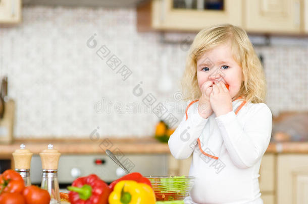 儿童健康蔬菜餐
