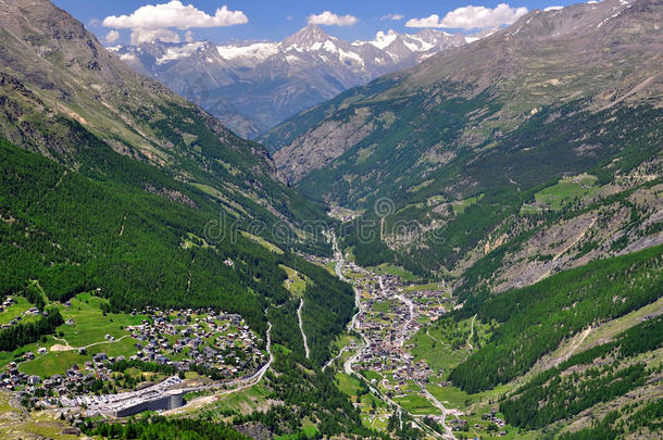 saas费和saas grund，瑞士