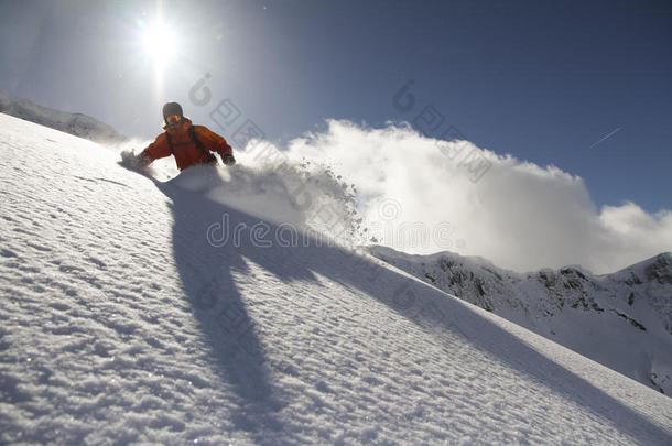 滑雪板自由行者